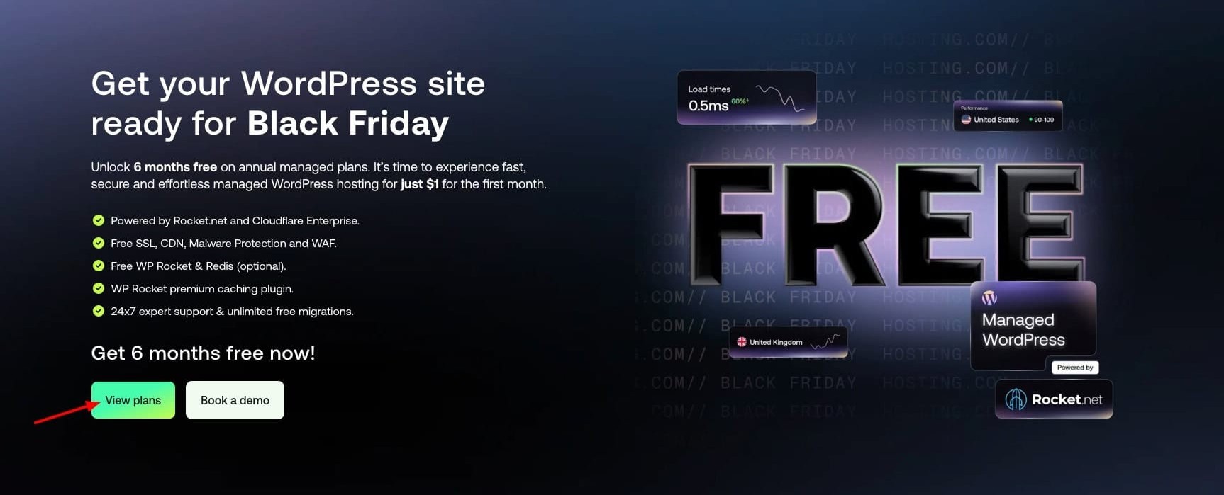 A2Hosting (Hosting.com) Black Friday 2026 – 82% Discount, Starting at $1.99/mo.